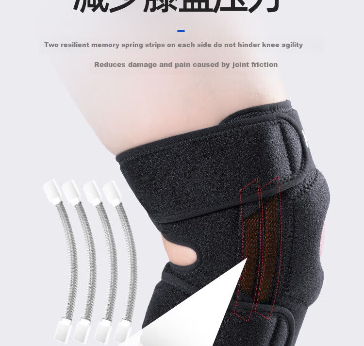 Under Armour Basketball Knee Pads, Sports Running Meniscus Injury Climbing Mountain Climbing Knee Joint Badminton, Black And Blue 13