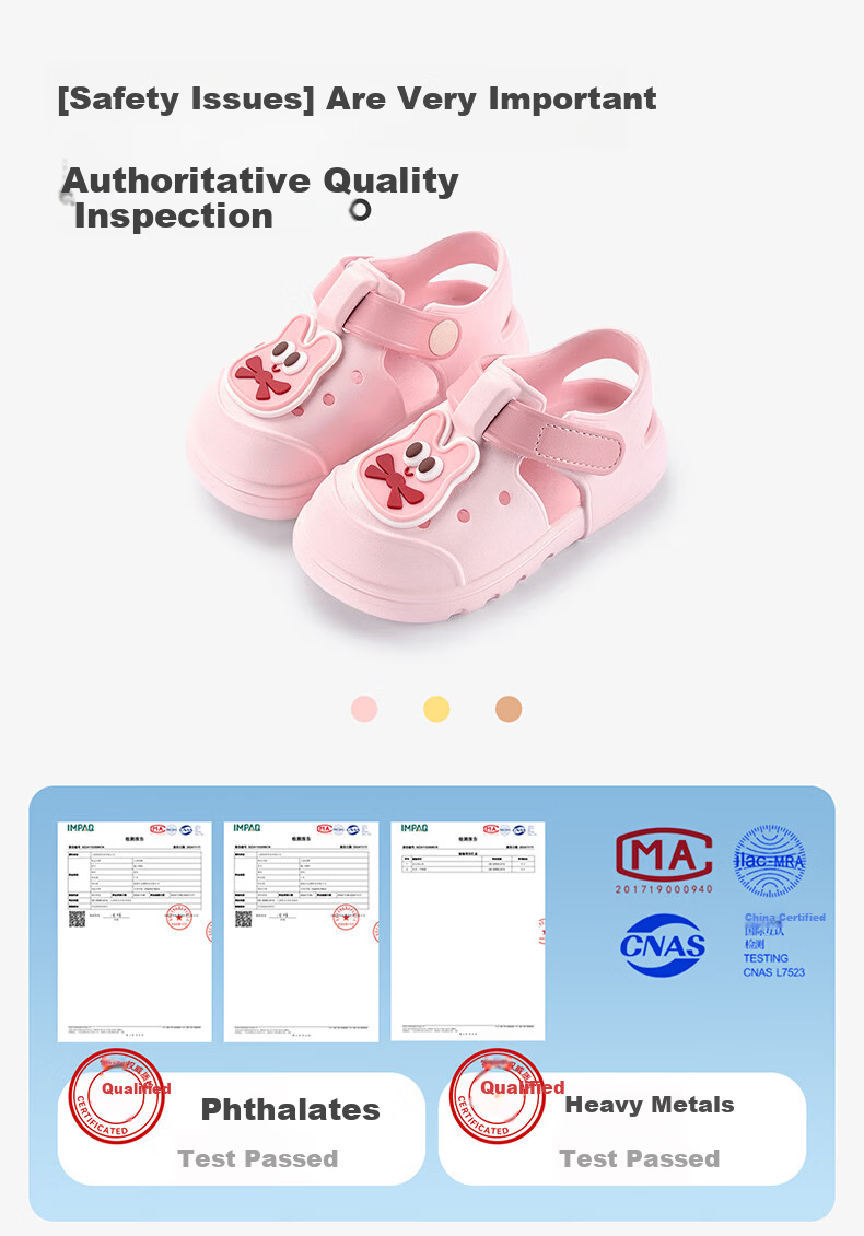 Balabala Kids Summer Sandals Boys Girls Hole Shoes Toddler Sports Outdoor Beach Sandals Baby Kindergarten Hole Shoes 4