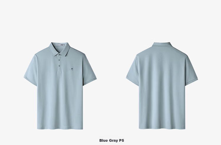 HLA Heilan Home Short Sleeve Polo 26 Light Business Chic Ageless Cooling Short Sleeve Summer 12