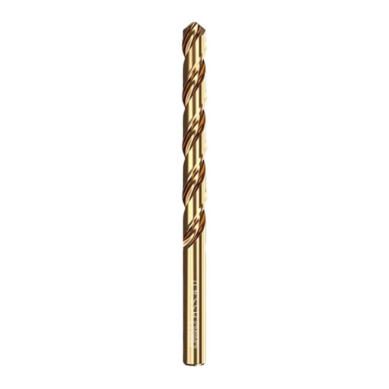Deli 43 Twist Drill Industrial Grade Round Shank High Hardness Fast Drilling Stainless Steel Aluminum Alloy [4.0mm] 5 Pieces