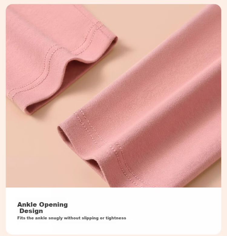 LangSha Women's Thermal Pants Pure Cotton Autumn Winter 10A Antibacterial Mite-Resistant Inner Wear Leggings Cotton Thread Cotton Wool Pants Thermal Underwear 14