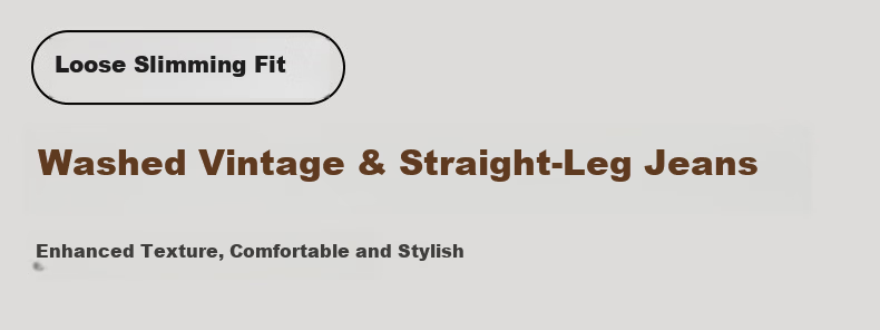 LangSha High Waist Harem Jeans for Women Spring Autumn Pear Shape Loose Slimming Cropped Vintage Carrot Dad Pants 1