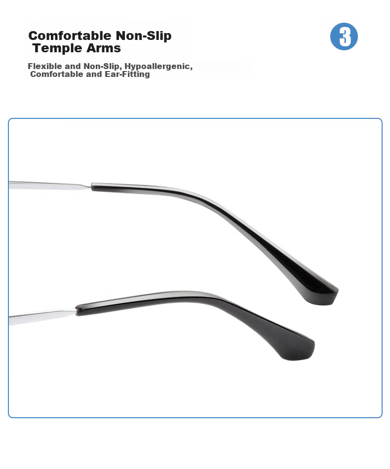Gameking Blue Light Blocking Anti-Radiation Eyeglass Frame for Men and Women, Prescription Ready, Model 8206 Black 10