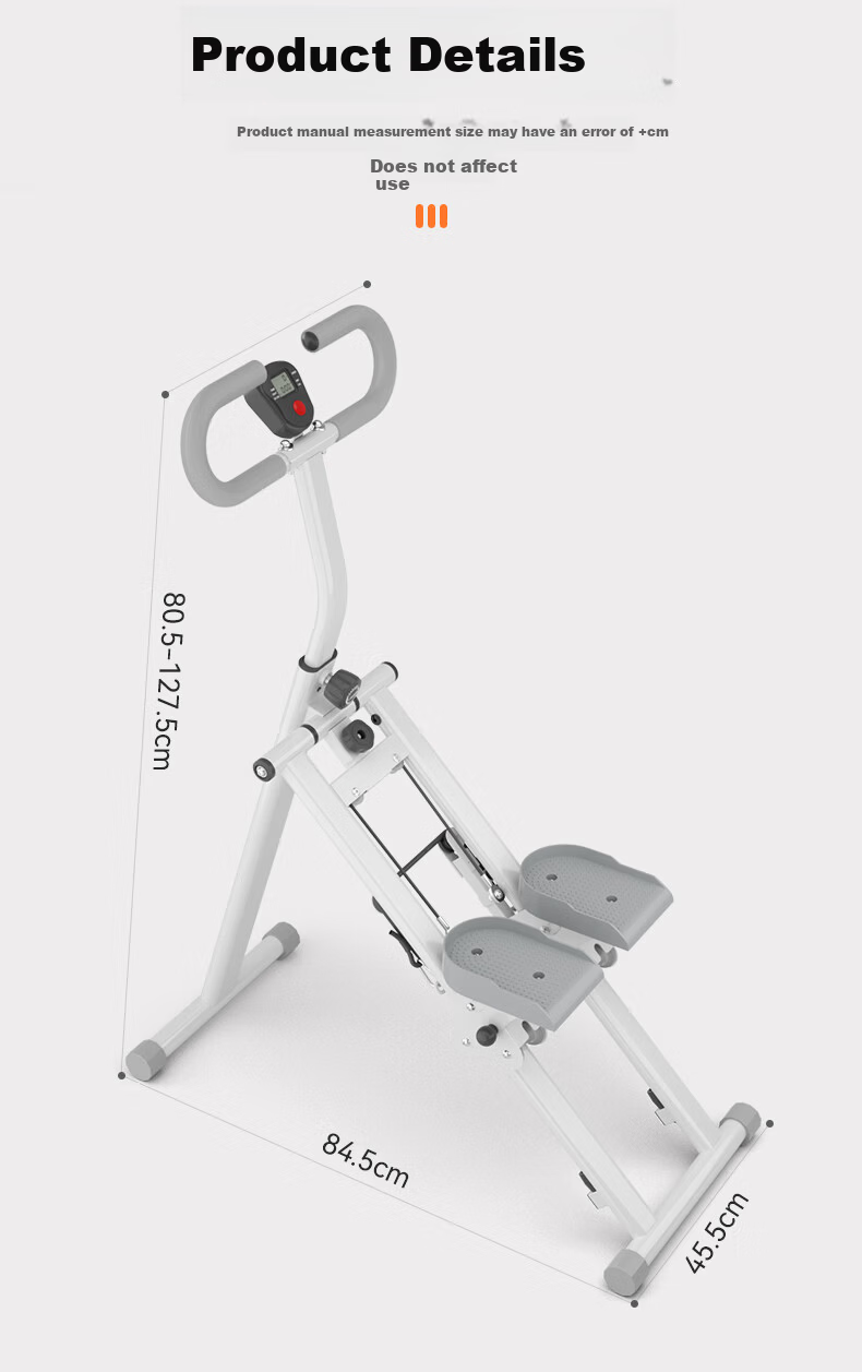 HOT KNEE Multifunctional Stair Climber Home Fitness Equipment Foldable Climbing Machine Treadmill Stepper 16
