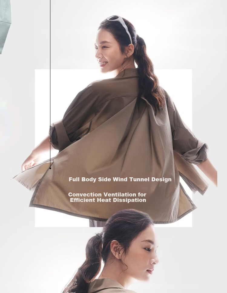 Beneunder Breathable Sun Protection Shirt for Women Loose Wrinkle-Resistant Moisture-Wicking Quick-Dry Casual Cooling UV Protection DS006 15