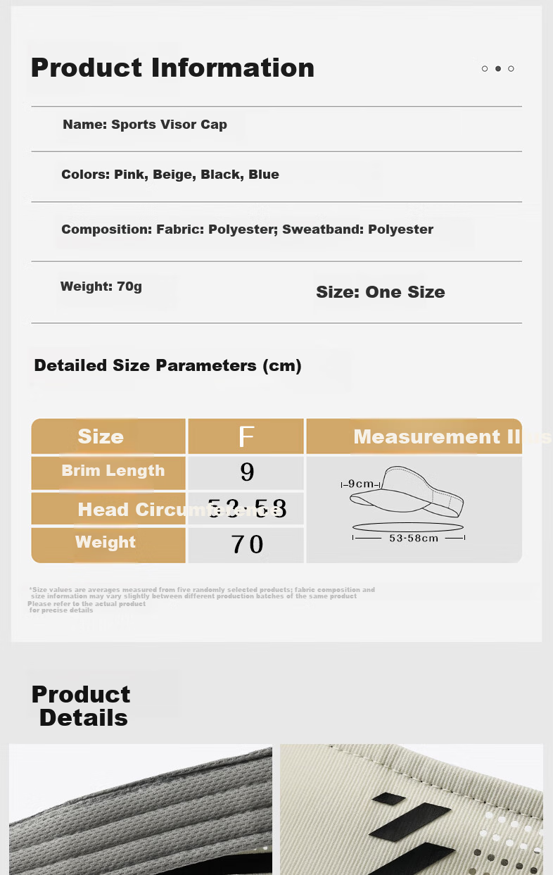361° Authentic Men's Sun Protection Cap, Women's Outdoor Sports Tennis Marathon Hat, Pink, Size 53-58CM 11