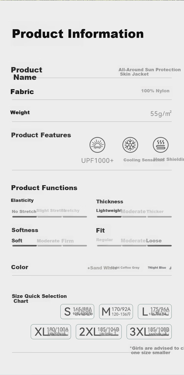 JD Jingzao Unisex Cooling Breathable Sunscreen Jacket New UV Protection Light Coffee Gray S 2