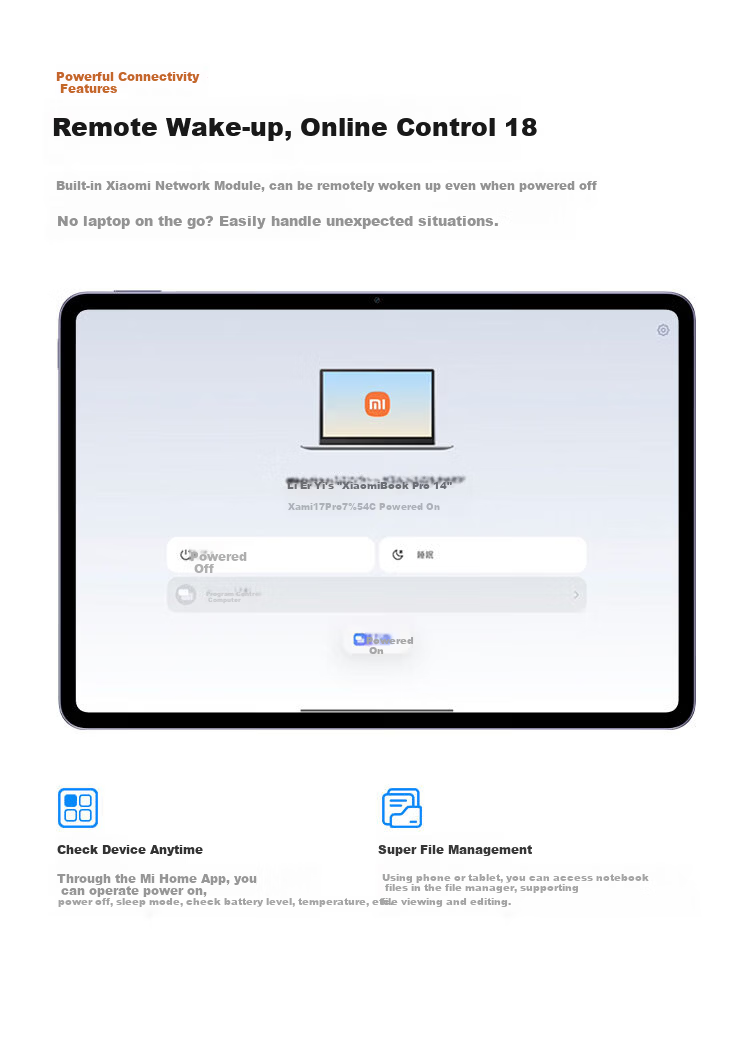 Xiaomi Book Pro 14 Ultra-thin Laptop 3rd Gen Core Ultra5-338H 32GB 1TB White 3.1K 120Hz Touchscreen 18
