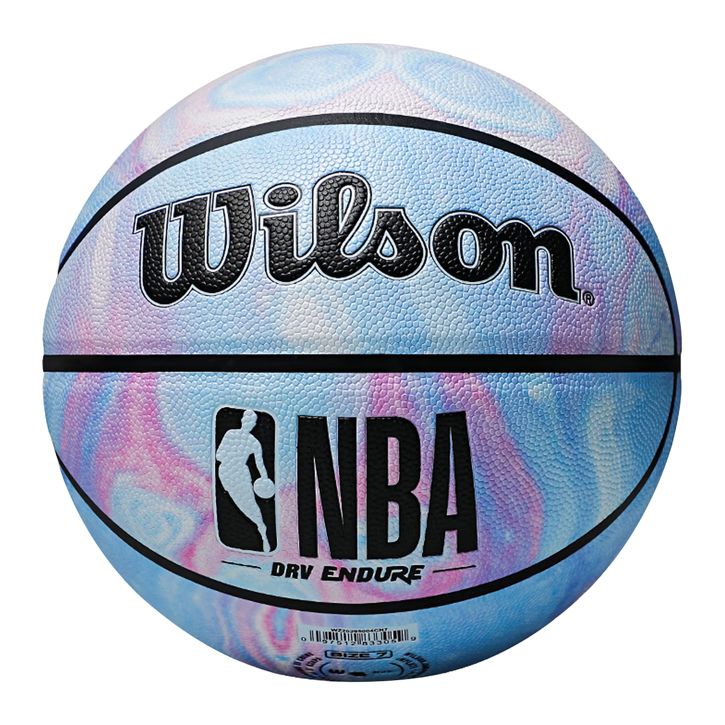Wilson NBA Professional Game Training Tie-Dye Design Fashion PU Basketball [Blue-Purple Tie-Dye] WZ20295004CN7