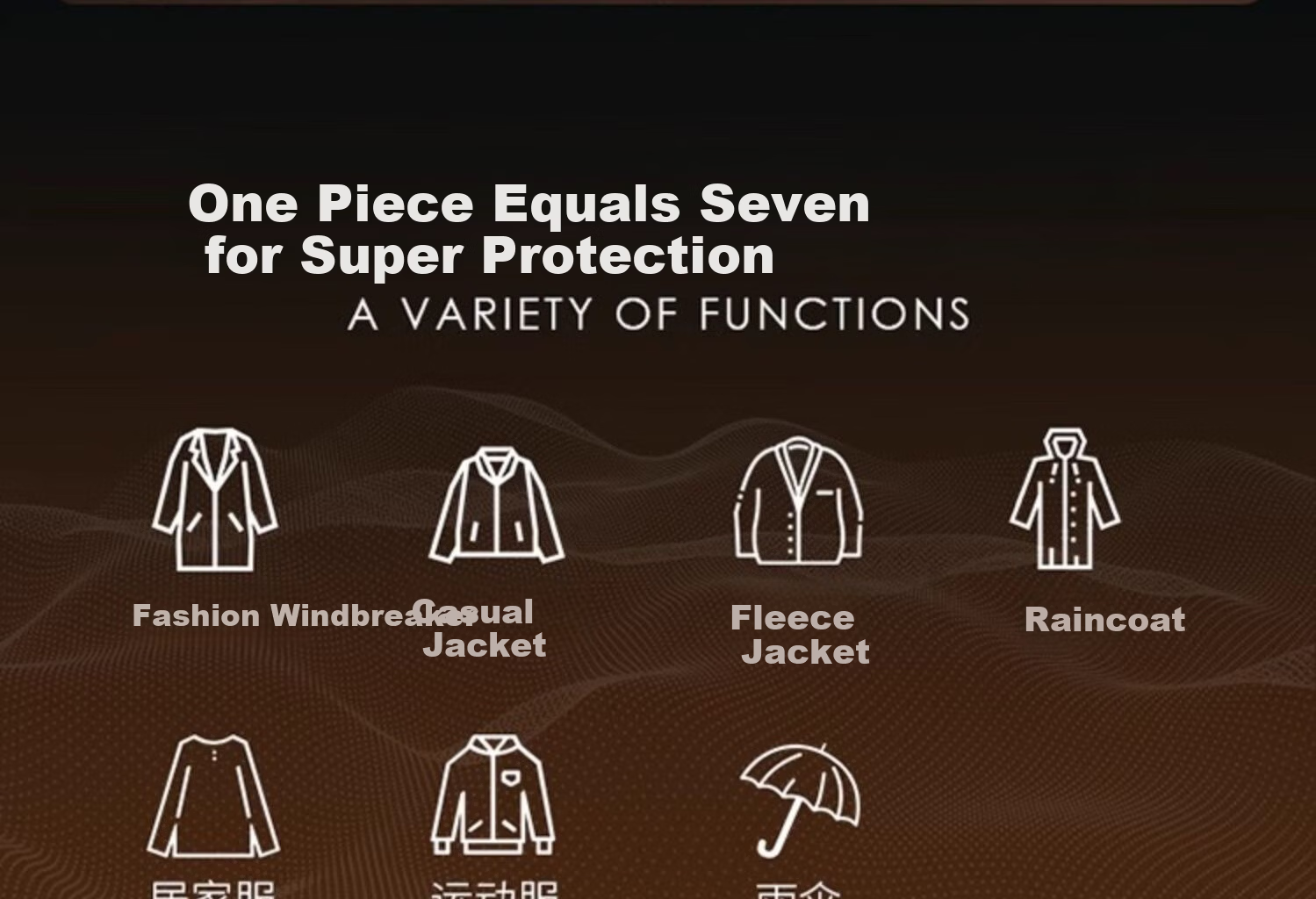 CAMEL Storm Jacket for Women, Three-In Workwear Style, Outdoor Heavy Rain Waterproof Coat, Camping Travel Hiking Outfit for Me 4