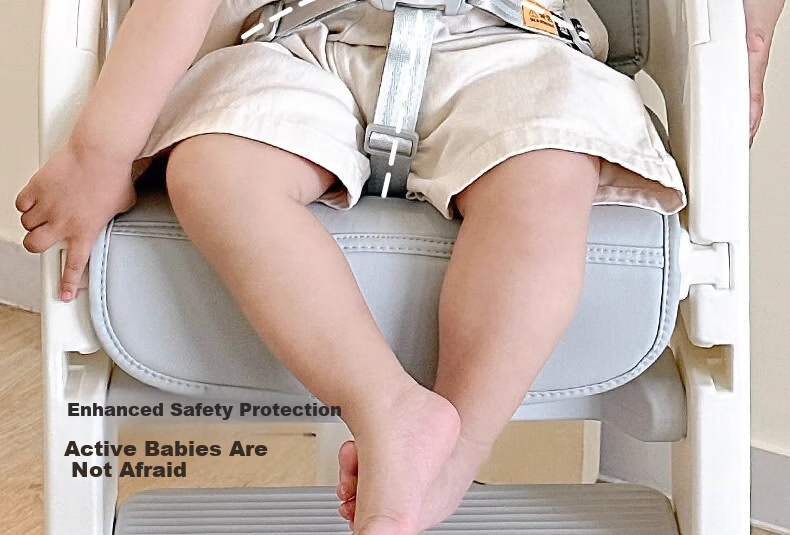 Babypods Baby High Chair Infant Dining Chair Household Children's Seat Multifunctional 2-in-1 Adjustable Feeding and Growth Chair 29