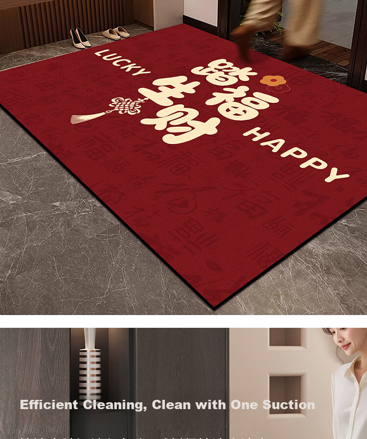 Bodisi Entrance Door Mat Water-Absorbent Non-Slip Cuttable Bathroom Floor Mat 90x60CM 3