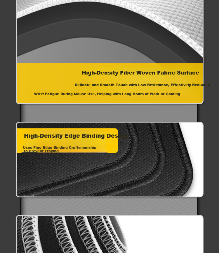 Feidun LESAILES Large Shortcut Key Mouse Pad Edge-Locked Thickened Office Computer Desk Mat 800*300*3mm 3