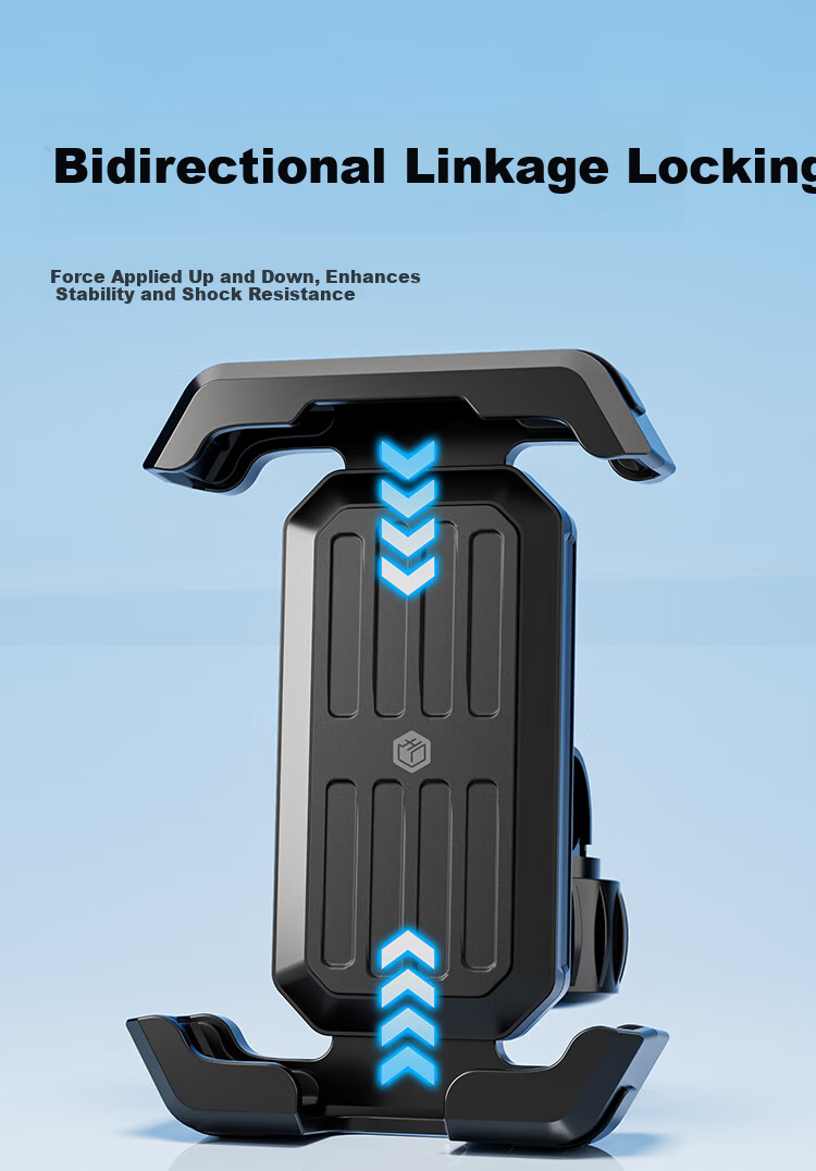 JD Jingzao Triangular Locking Electric Vehicle Phone Holder Motorcycle Battery Bicycle Delivery Rider Shockproof Anti-Shake Rearview Mirror Mount 4