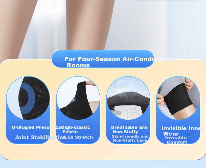 LI-NING Knee Brace Warm Arthritis Synovitis Old Cold Legs Meniscus Injury Unisex Elderly Sports Running Knee Support 4