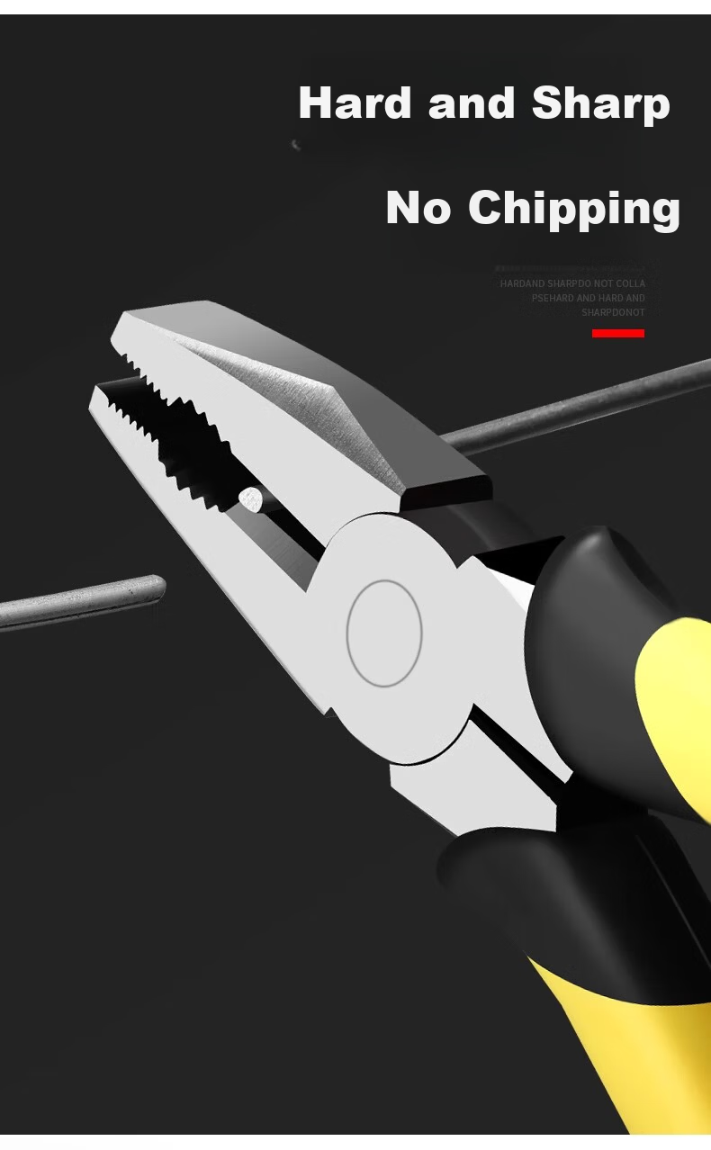 Chengyang Industrial Grade Multifunctional Tiger Pliers Set Universal Wire Stripper Needle Nose Diagonal Pliers Labor-Saving Handheld Power Tool 4