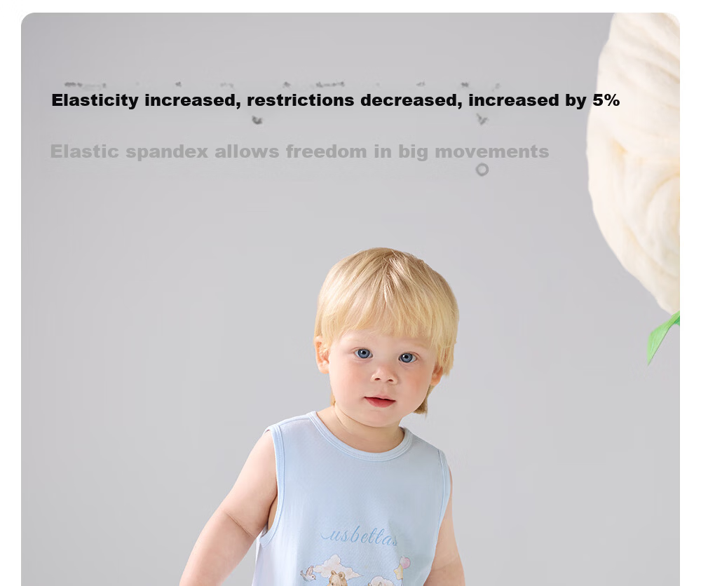 Betis Baby Clothes 2026 New Summer Thin Sleeveless Unisex Infant Romper Newborn Homewear 19