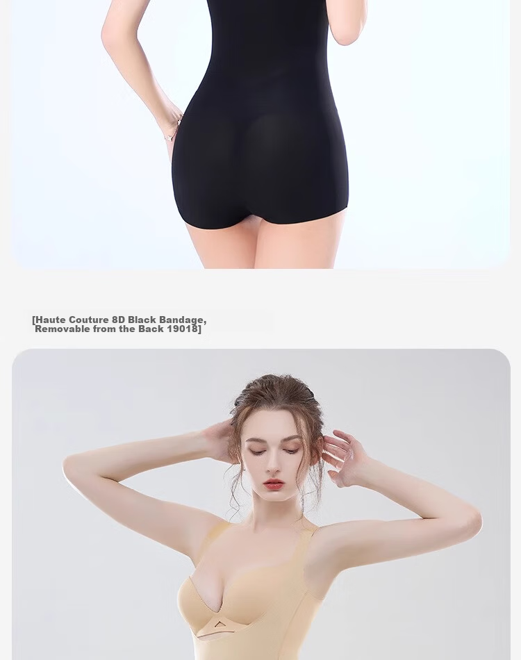 GRACEWELL One-Piece Shapewear Strong Tummy Control Hip Lift Postpartum Waist Trainer Lightweight Breathable Slimming Body Shaper for Women 35