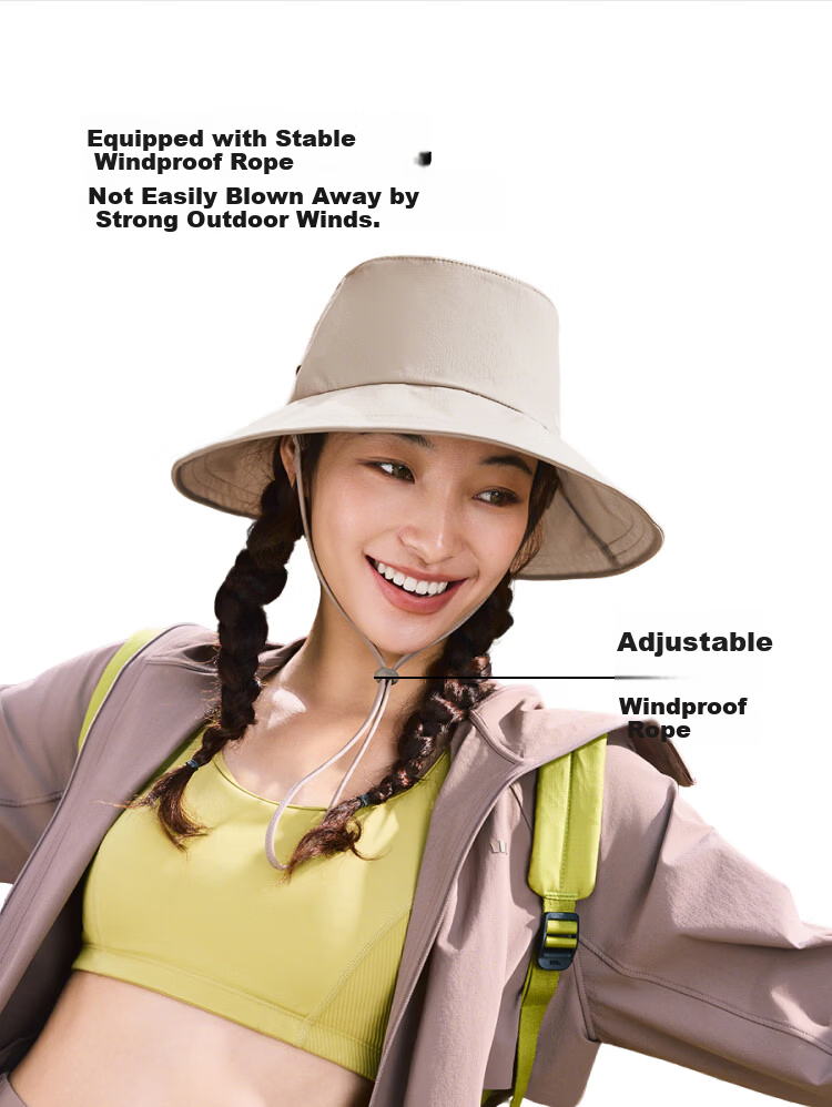 Beneunder Sun Hat for Women, Breathable Fisherman Hat, UV Protection Hat, Fishing Cap, Hiking Cap, Sun Hat for Men, Anti-UV 20