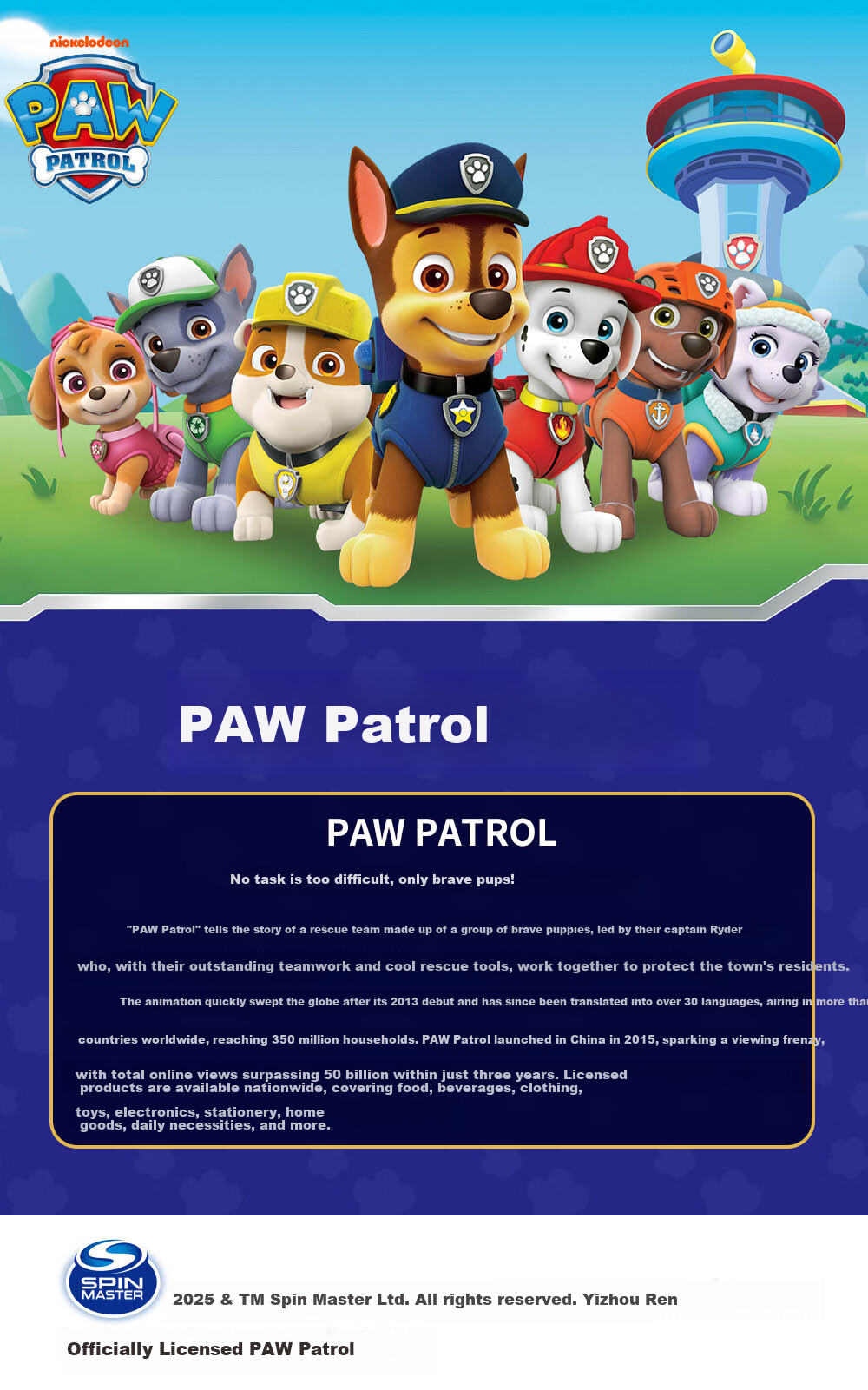 PAW PATROL Kids Vest Boys Girls Spring Baby Student Warm Fleece Jacket 1983A 120 16