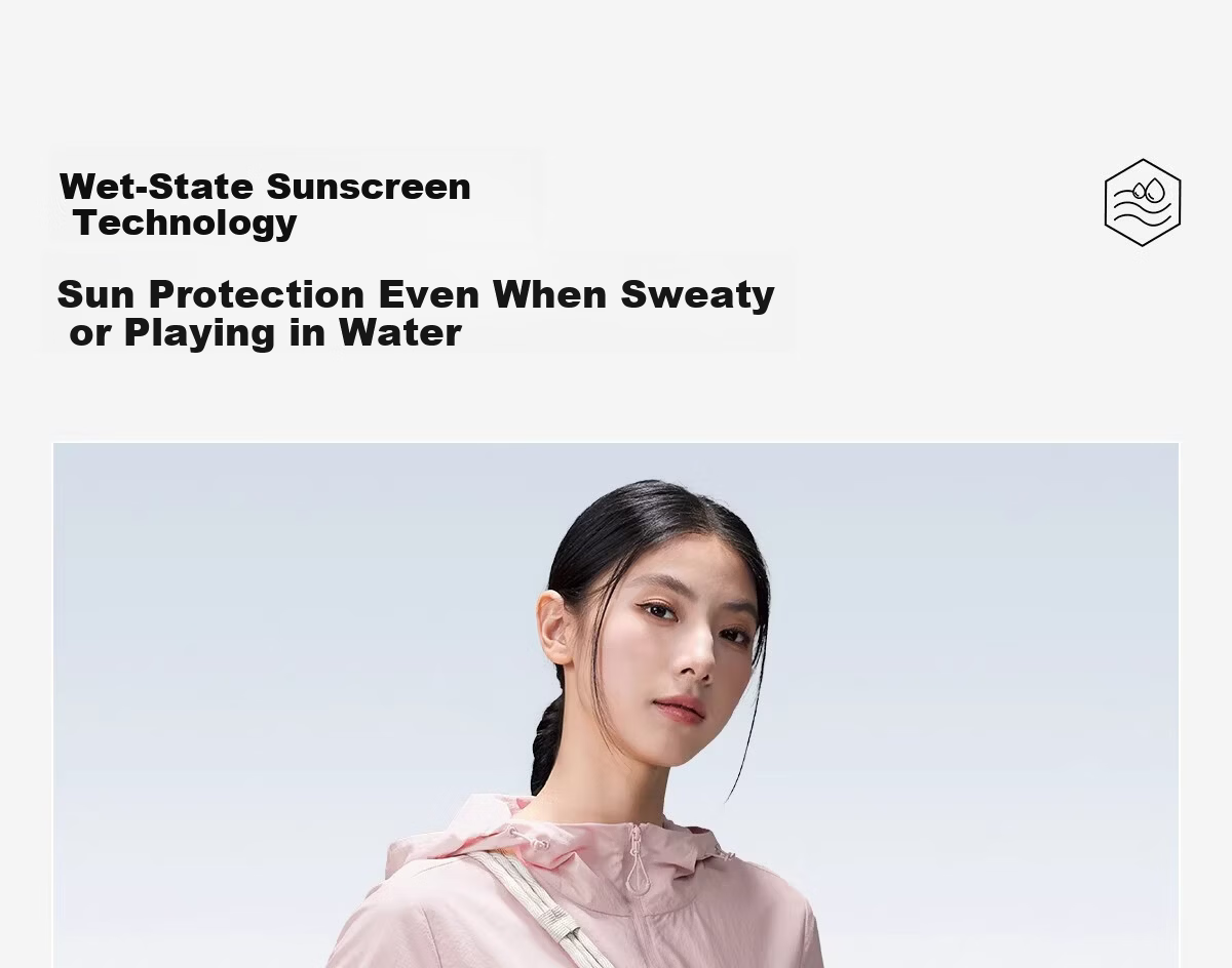 CAMEL Outdoor Original Yarn Sun Protection Jacket Women 2026 Spring Summer New Cool Breathable Water-Repellent Coat Sun Protection Clothing Men G023 15