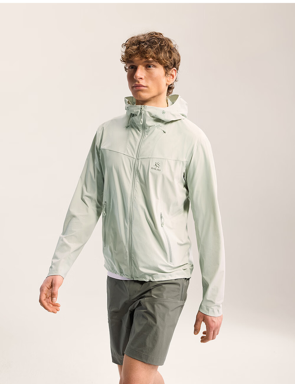 KAILAS Men's M8-LT Softshell Jacket CORDURA Outdoor Lightweight Durable Breathable Stretch Quick-Dry Summer Coat 12