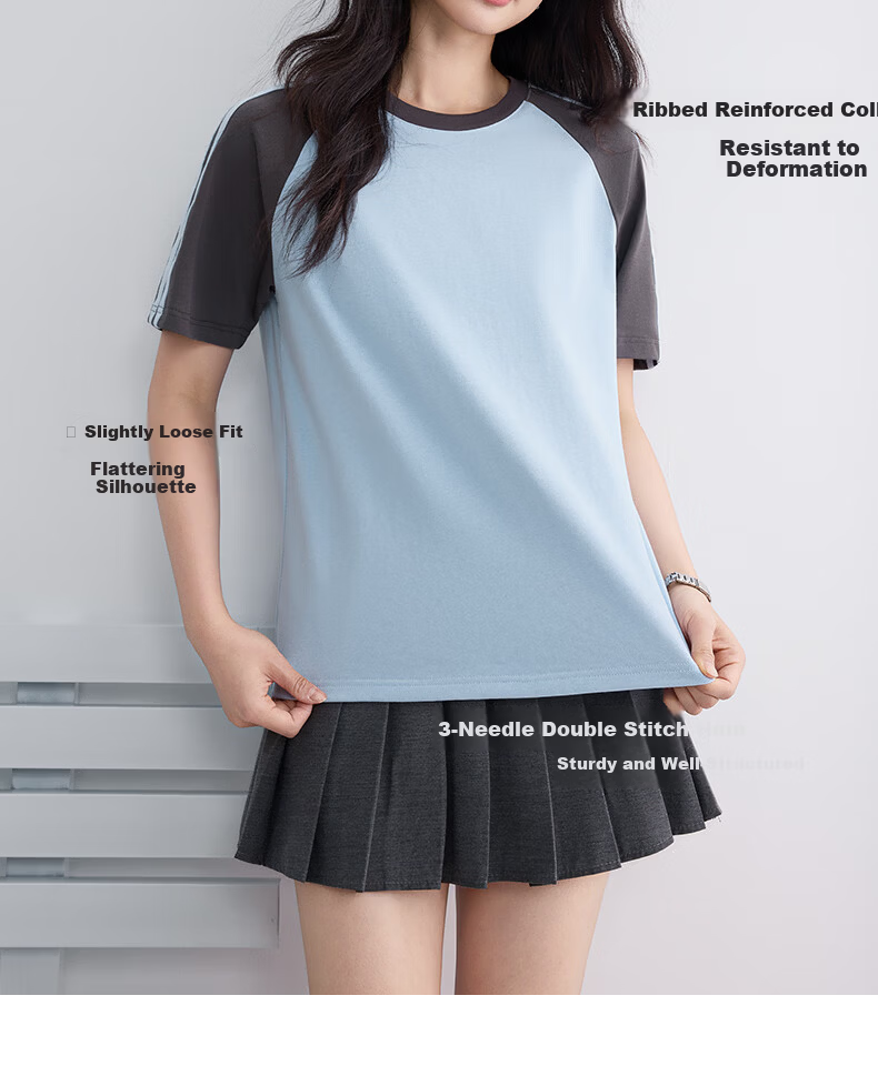 Warrior Women's Sportswear Summer 2026 New Popular Stylish Casual Short Sleeve Shorts Student Youthful Fitness Casual Outfit 5