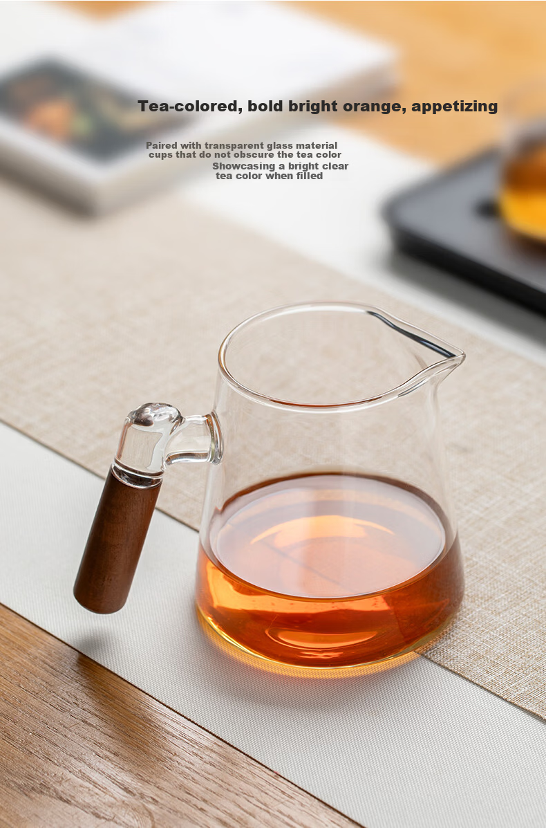 Jing Hong Yun True Bare Price Glass Teapot with Press Filter High Temperature Tea Water Separation Transparent Kettle 6