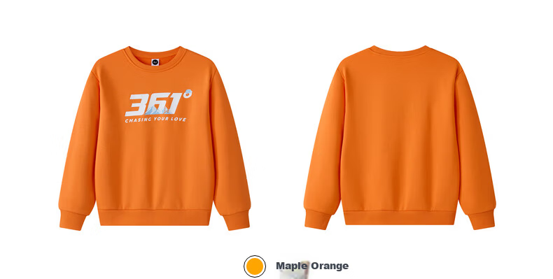 361° Kids Hoodie Autumn Winter 25 Fleece Lined Pullover Sweatshirt for Boys and Girls Ages 3-14 Blue 170 60