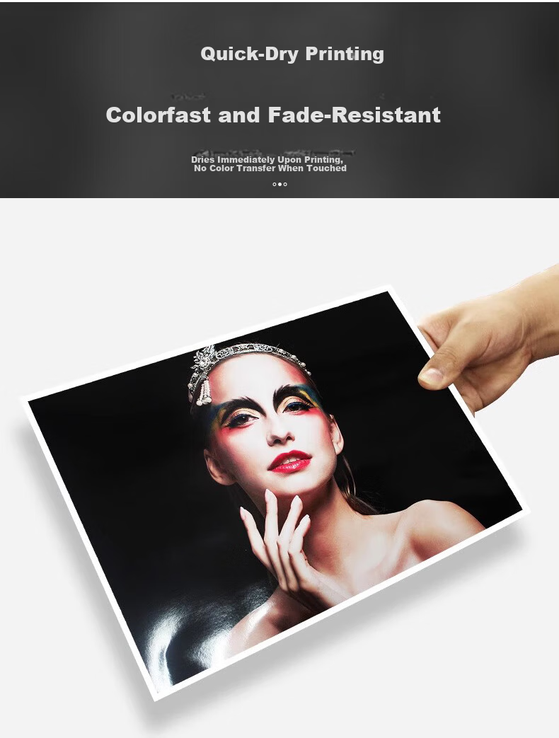 Elifo RC Photo Paper High Gloss Waterproof Inkjet RC Photo Paper 260gsm Glossy 7x5 Inch - 50 Sheets 5