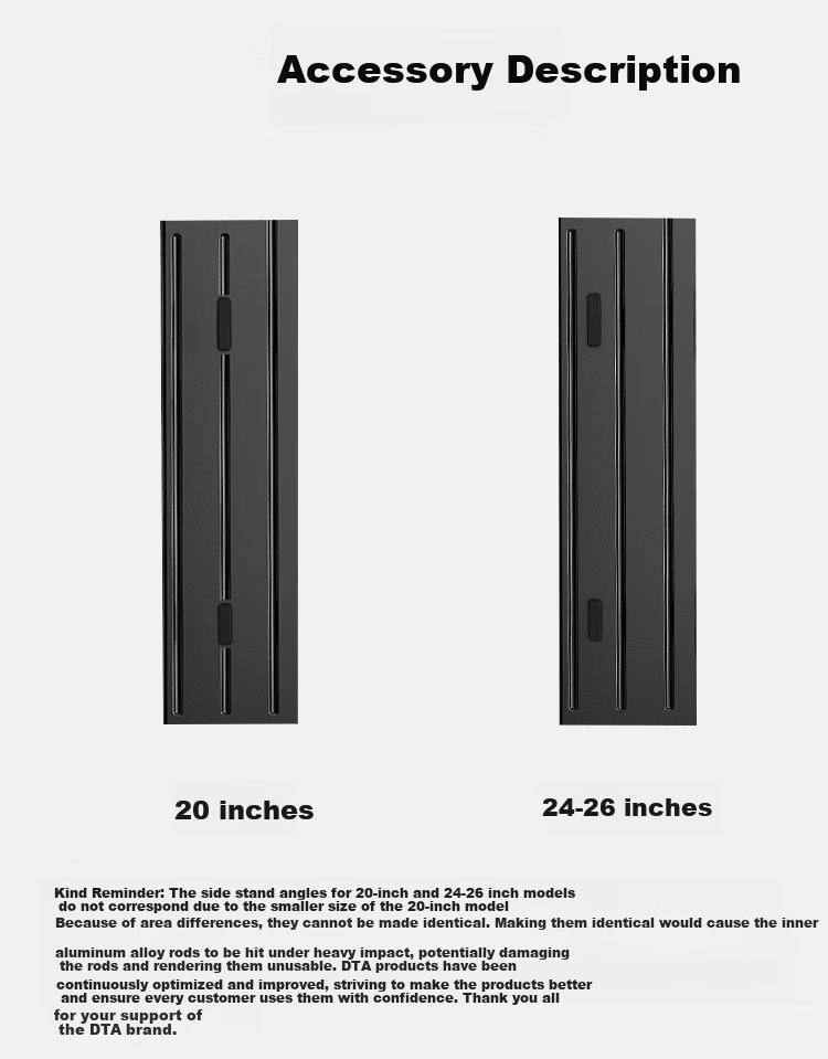 DTA Front-Opening Wide Pull Rod Suitcase for Men And Women, 360° Wheels Travel Luggage Case, Phantom Black Aluminum Frame, 24 Inches 20