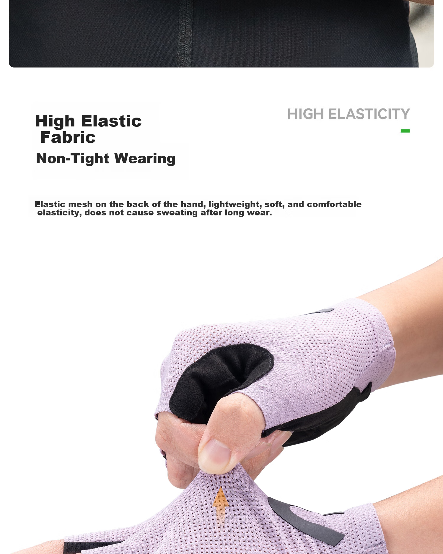RockBros Half-Finger Cycling Gloves Summer Men Women Mountain Road Bike Short Finger Shockproof Black 9