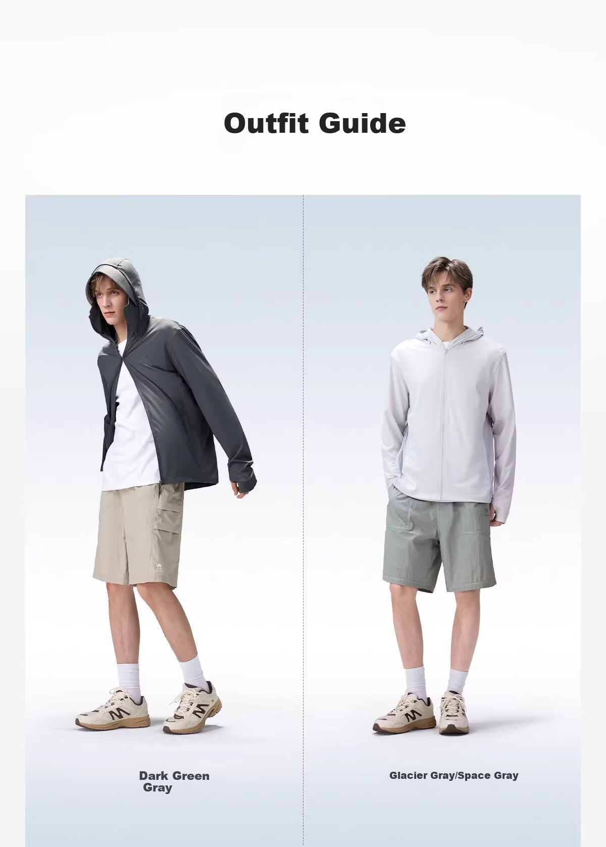 CAMEL Outdoor Cooling White Skin Sunscreen Jacket Unisex 2026 Spring Summer New Breathable UV Protection Coat R168 15