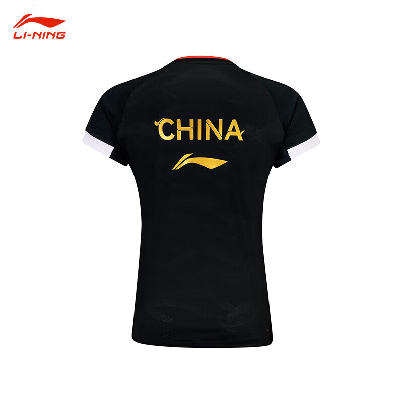 LI-NING 2026 New International Star Badminton Competition Quick-Dry Breathable Short Sleeve Sportswear 4