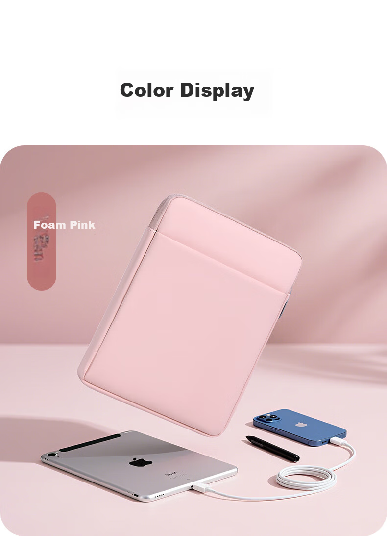 DiYi Workshop E-Book Storage Bag Compatible with iPad Mini, Samsung Hanwang Clear6 Plus, Xiaomi Duokan E-Book Reader 8-Inch Laptop Sleeve Tablet Protective Case 8