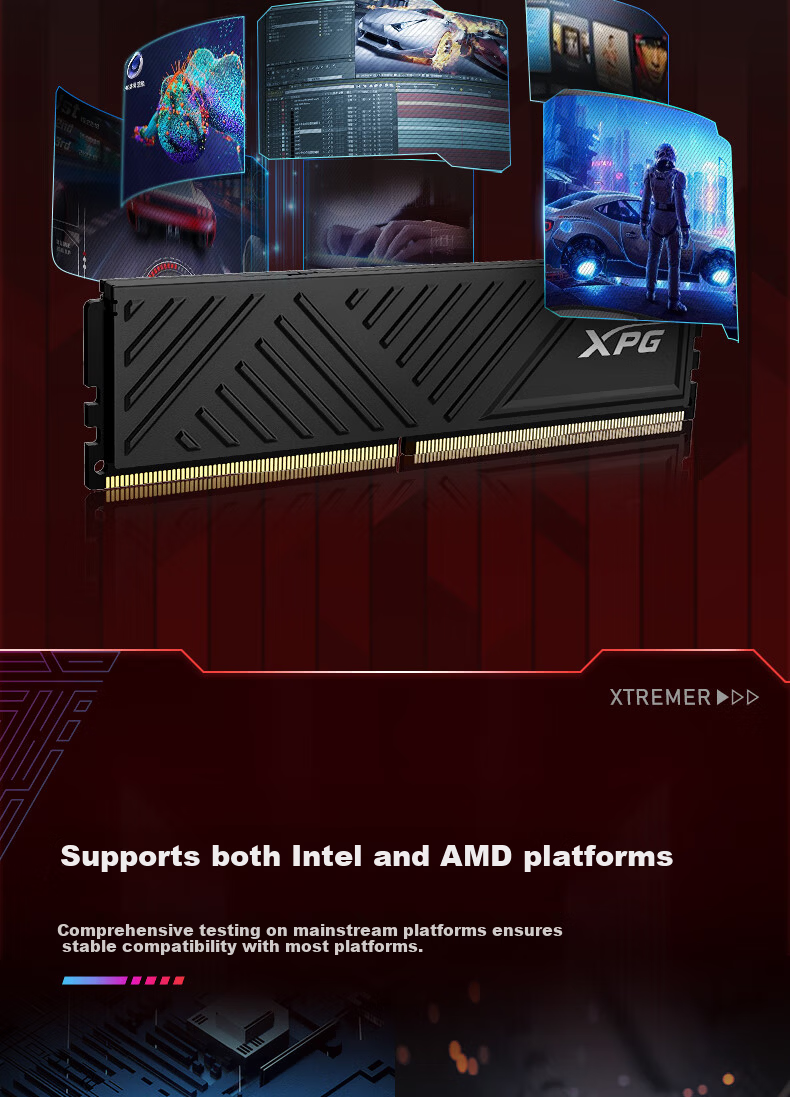 ADATA 8GB DDR4 3600 Desktop Memory XPG  D35 2