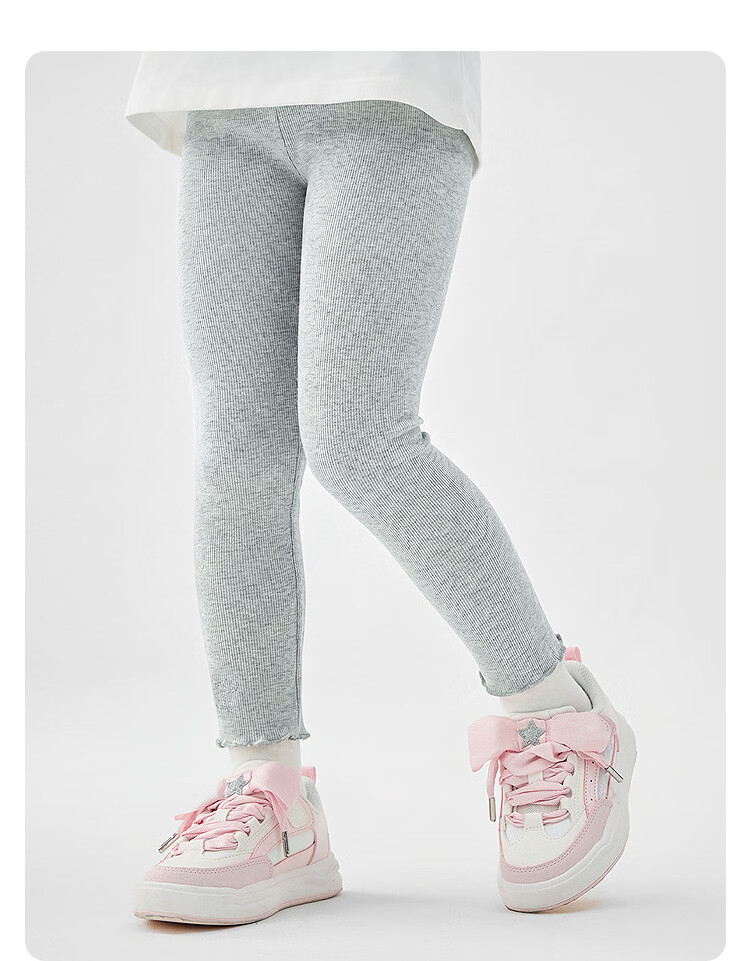 Balabala Girls' Yoga Pants Children's Leggings 2026 Summer Sweet Style [Mall Same Model] 16