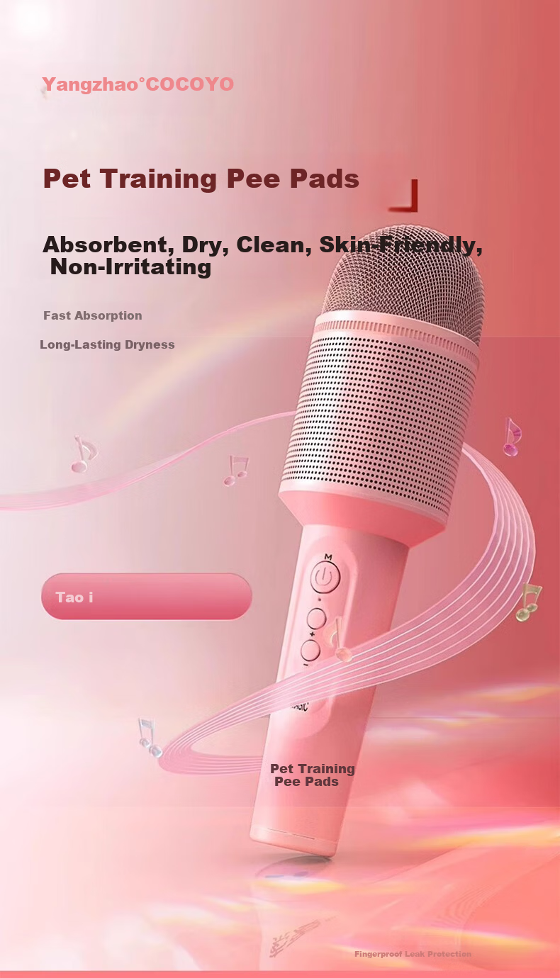 Soaiy Microphone Speaker All-In Wireless Bluetooth Karaoke TV Children's Birthday Gift Portable Handheld Karaoke Microphone for Home Use MC8MAX Pink 3