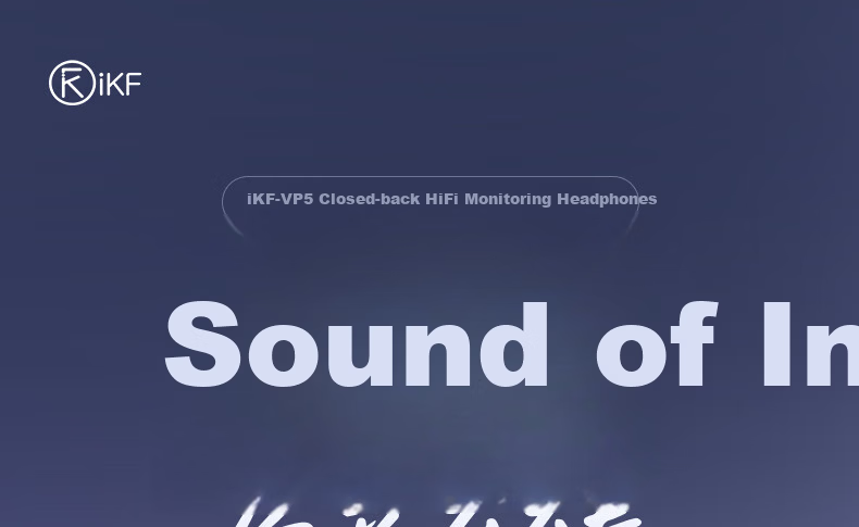 IKF VP5 Over-Ear Wired Headphones High-Fidelity HiFi Sound Fully Closed Monitoring Studio Recording Gaming FPS Mic Computer Mobile Universal 2