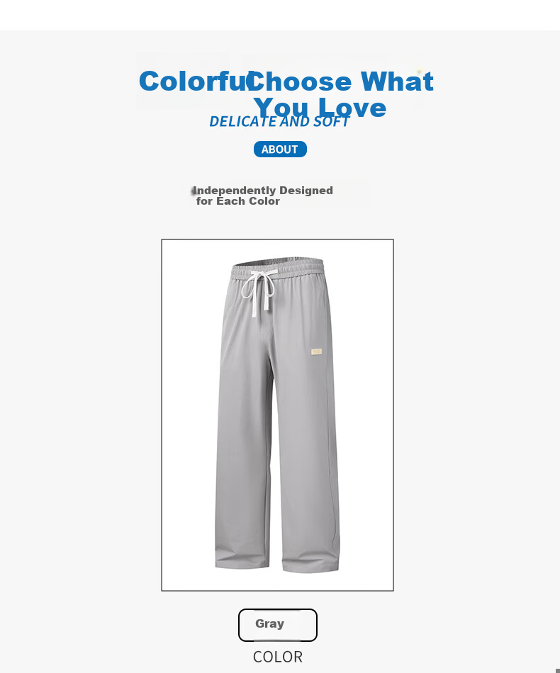 Mark Fairwhale Men's Casual Pants Summer Lightweight Breathable Outdoor Loose Fit Straight Leg Khaki XL 5