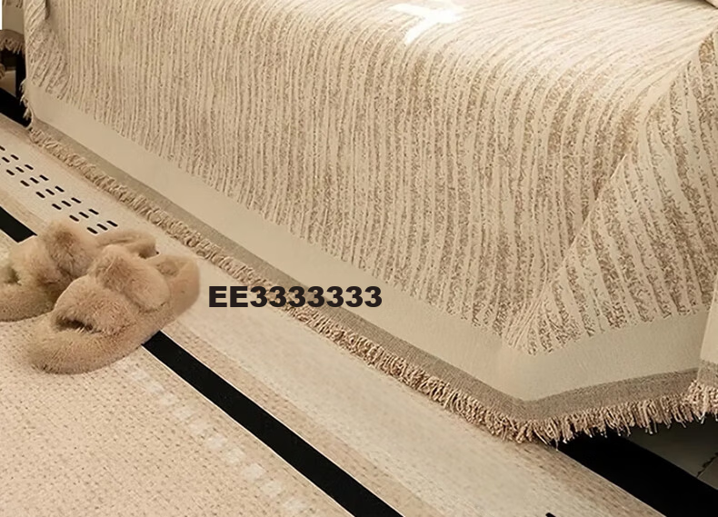 KING SHORE Chenille Sofa Cover Cat Scratch Resistant Sofa Throw Sofa Slipcover Four Seasons Single Sofa Blanket 1.8*1.3M 6