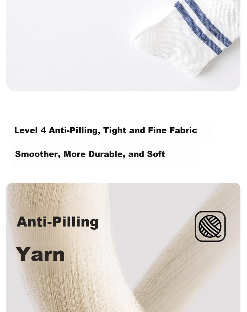 LangSha Boys Socks Spring Summer Autumn Thin Cotton Antibacterial Breathable White Kids Short Socks for School Age Children 12