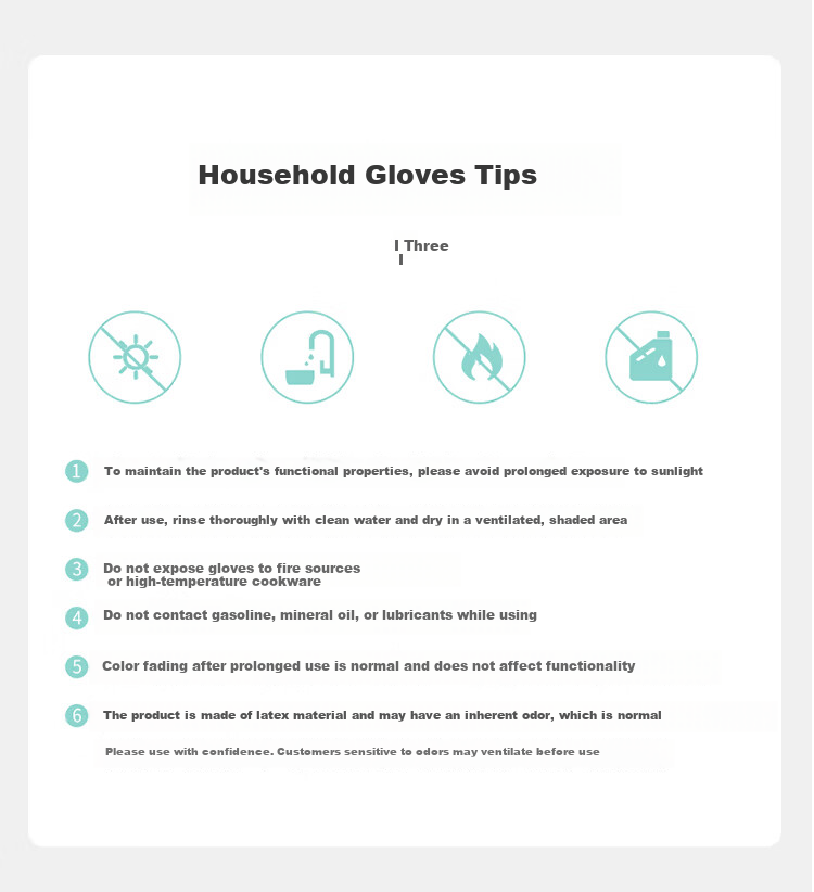Maryya Gloves Dishwashing Fleece-Lined Latex 1 Pair One Size 49cm Extended Winter Warm Durable Household Kitchen Laundry 14