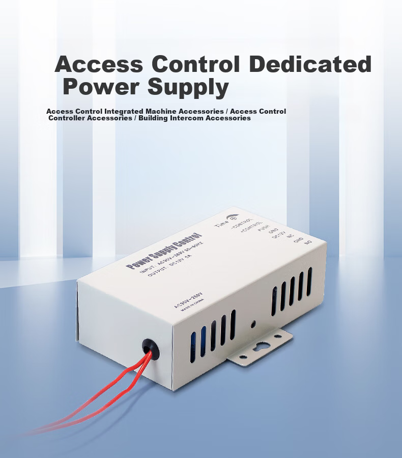 Dongwei Facial Recognition Attendance Machine Access Control 12V5A Power Supply Controller Box 1