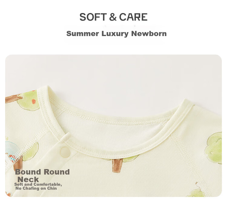 Weishi Muni Infant Short Sleeve Romper Summer Thin Baby Summer Clothes 13
