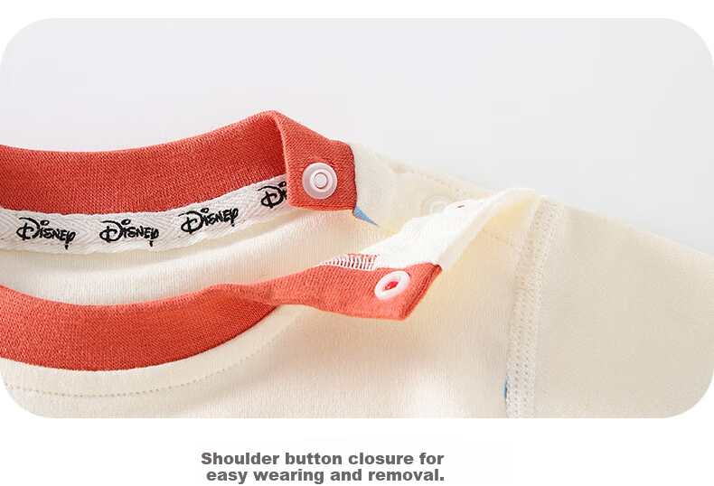 Disney Children's Pajamas Baby Clothes Homewear Autumn Winter Thermal Underwear Boys Girls Set Fitted Size 110 5