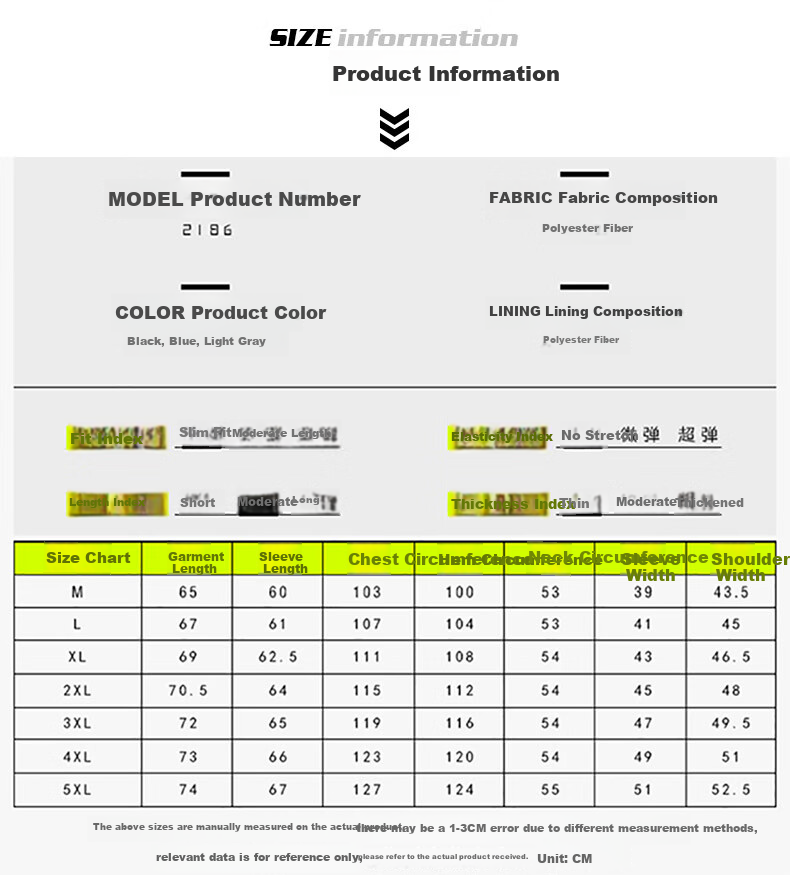 ROMON Men's Jacket Spring Autumn Trendy Youth Business Casual Hooded Coat Black 3XL 2186 3