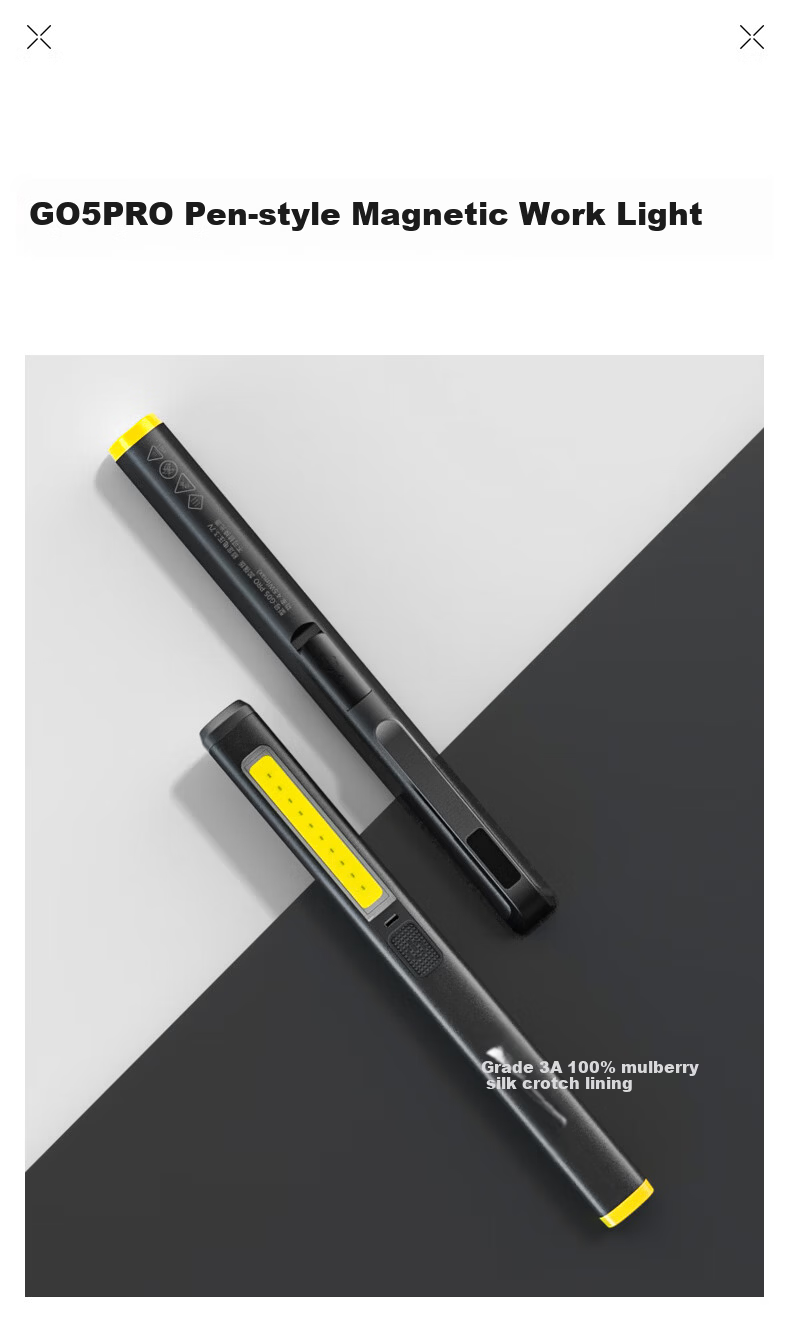 LEM Pen-Style High-Brightness Flashlight Compact Portable Work Light Automotive Repair Magnetic Rechargeable Multifunctional Inspection Tool 4