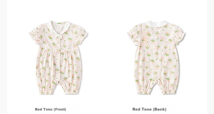 Balabala【balaOne】Baby Romper Infant Jumpsuit Girls 2026 Delicate Sweet Cute 7