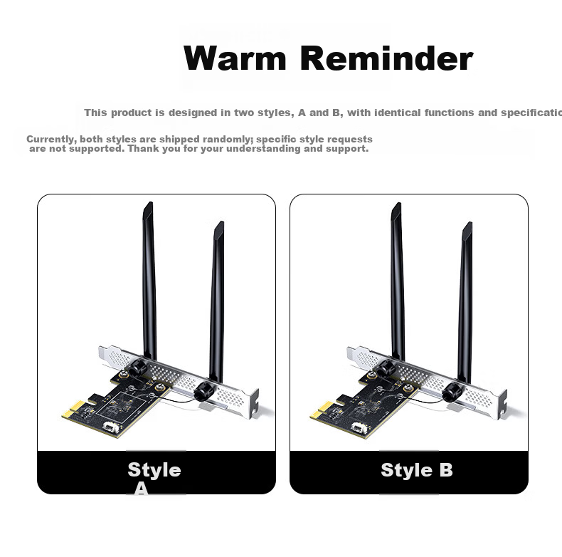 UGREEN PCIe WiFi6 Wireless Network Card Bluetooth 5.4 Dual-Band 5G AX900 Internal Card Bluetooth 2-in-1 Motherboard WiFi Module for Desktop PC 1